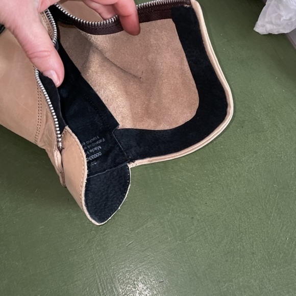 NWT Free People JACK ZIP Ankle Boots in Camel Leather *Spain* - Picture 9 of 16